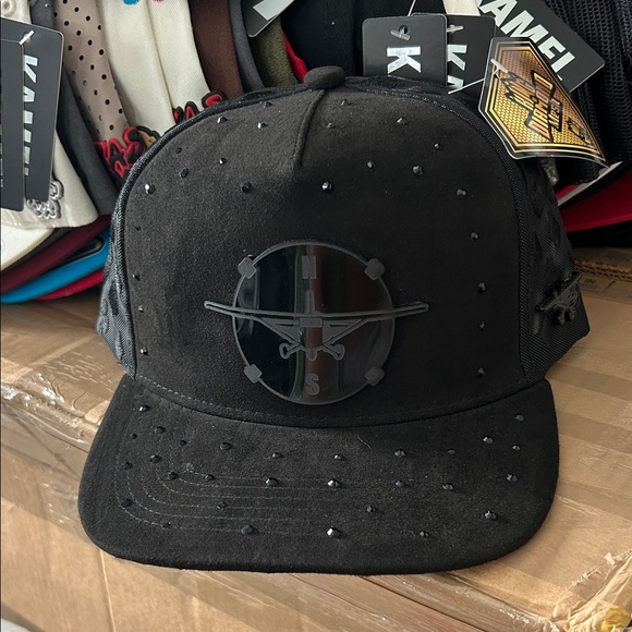 Diamond Supply Co. Black Studded Cap - Picture 1 of 3